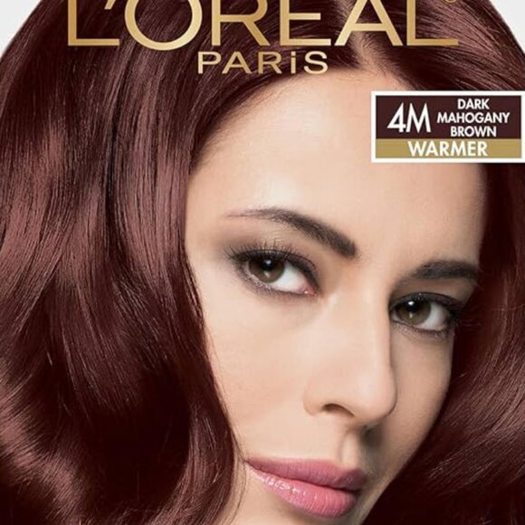 L'oreal 4M Dark Mahogany Brown Superior Preference Luminous Fade-Defying Color - Picture 1 of 1